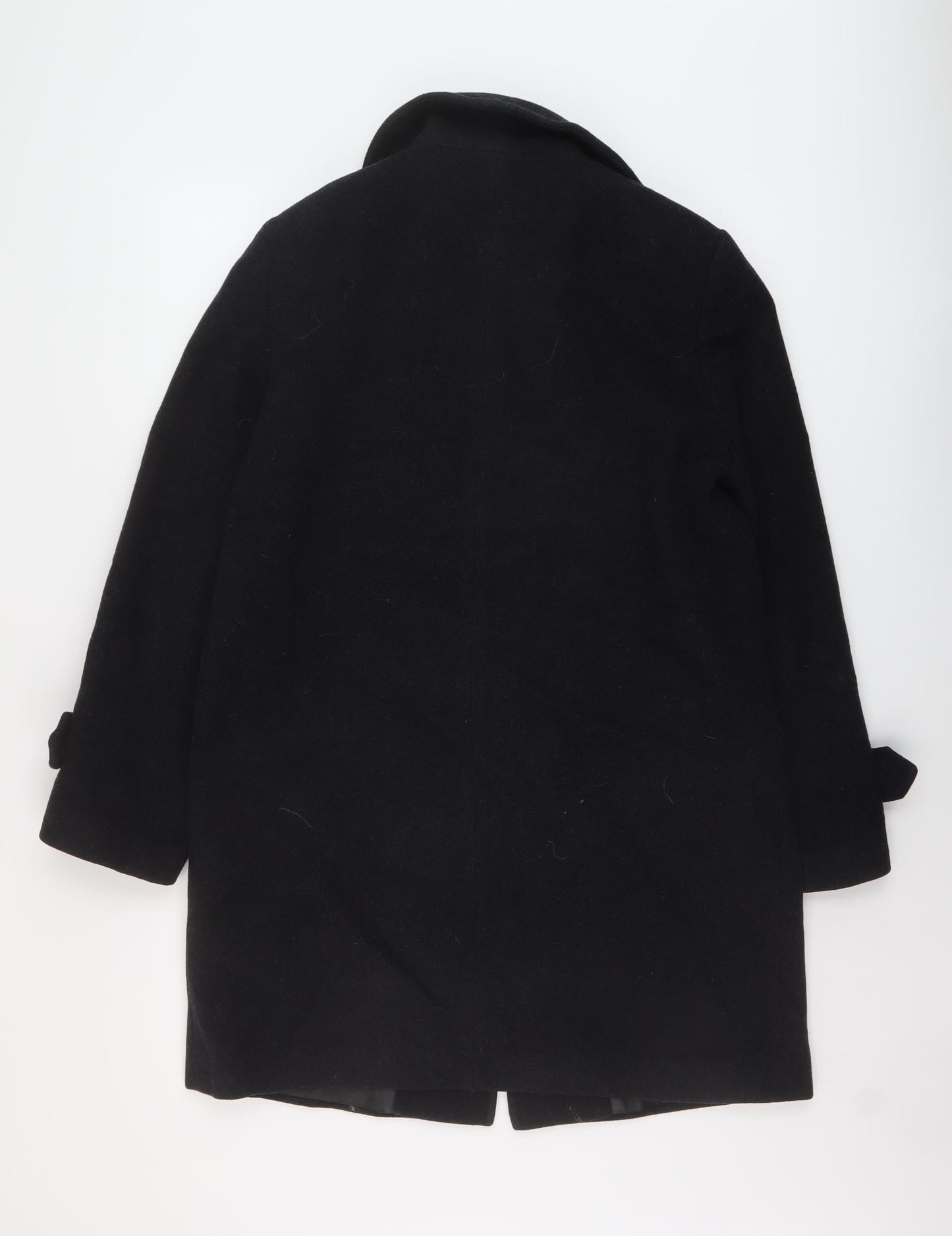 Holmewood Womens Grey Overcoat Coat Size 10 Button