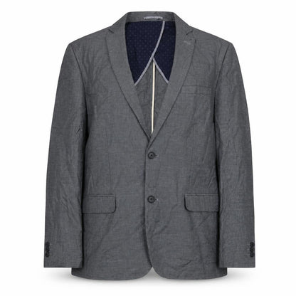 Next Mens Grey Cotton Jacket Blazer Size 42 Regular