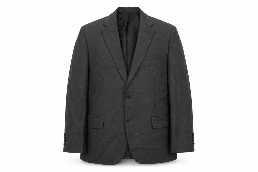 Marks & Spencer Mens Grey Polyester Jacket Suit Jacket Size 42 Regular
