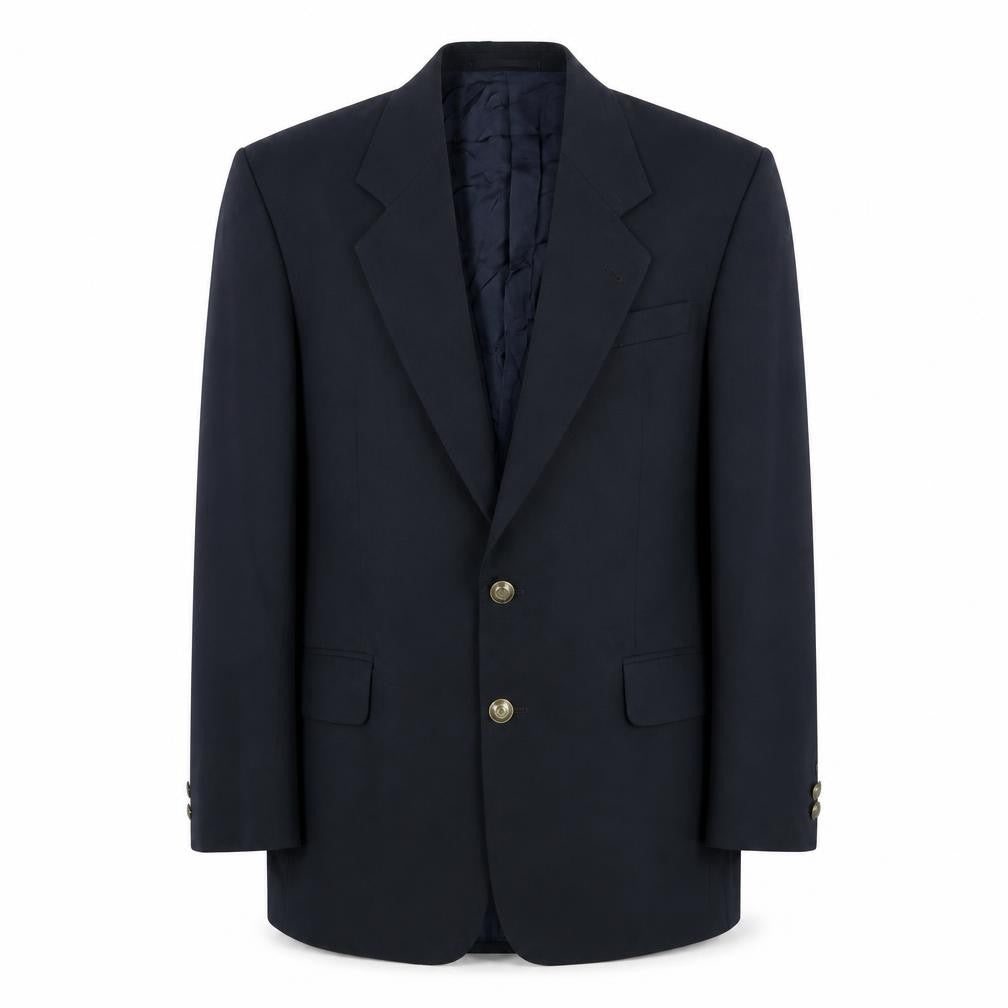 Debenhams Mens Blue Polyester Jacket Suit Jacket Size 40 Regular