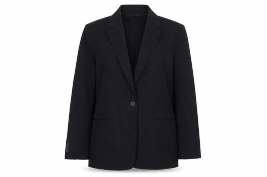 Autograph Womens Black Polyester Jacket Suit Jacket Size 14