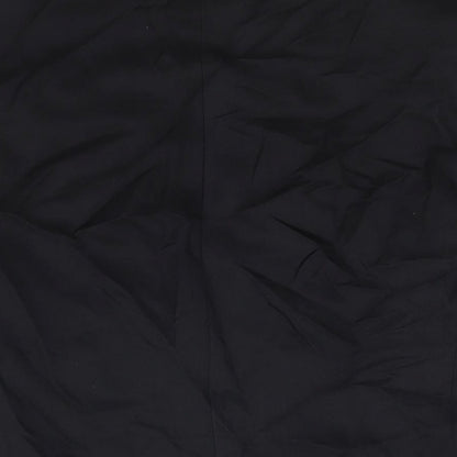 John Lewis Mens Black Silk Jacket Suit Jacket Size 38 Regular