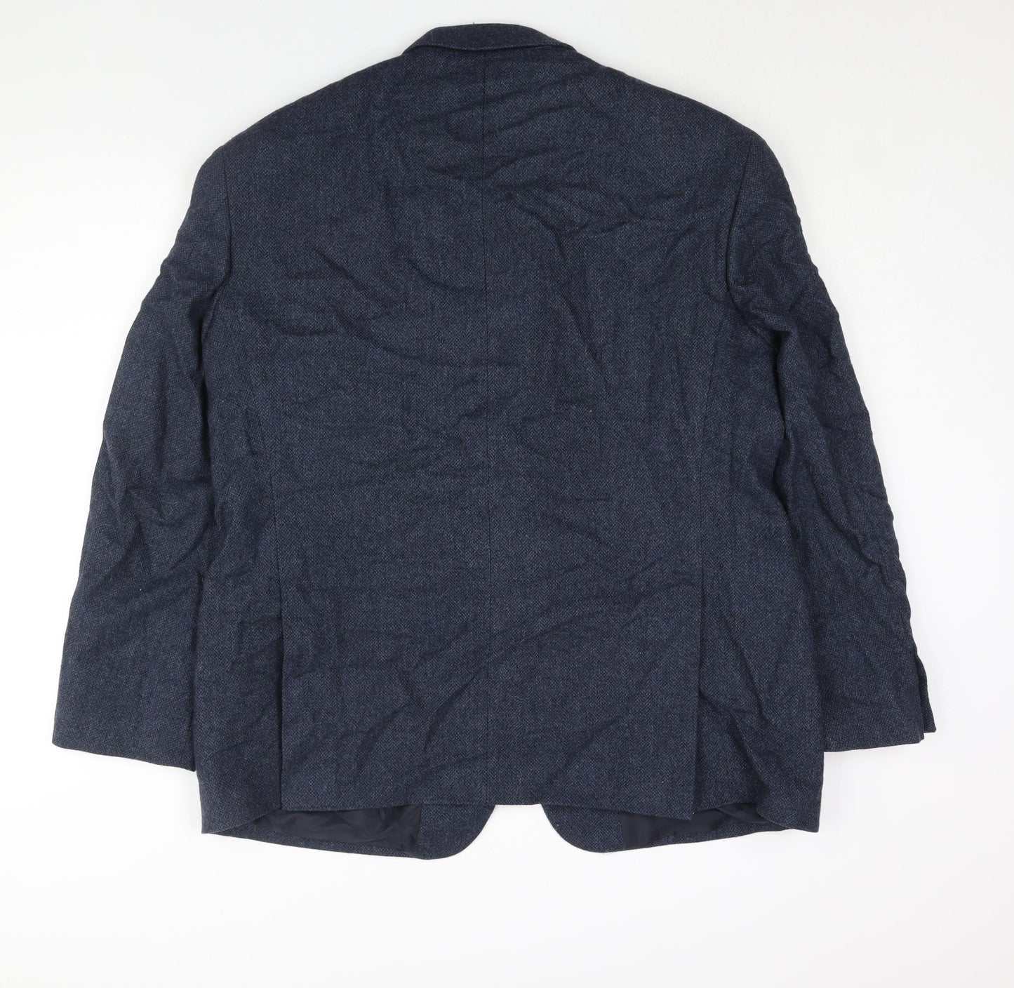 Debenhams Mens Blue Wool Jacket Suit Jacket Size 46 Regular