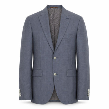 Next Mens Blue Wool Jacket Suit Jacket Size 38 Regular