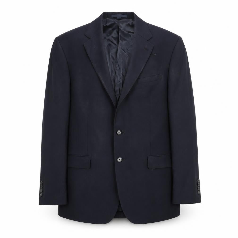 Marks & Spencer Mens Blue Polyester Jacket Suit Jacket Size 42 Regular