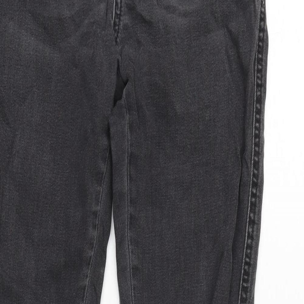 Denim Womens Grey Cotton Skinny Jeans Size 8 L28 in Regular Zip
