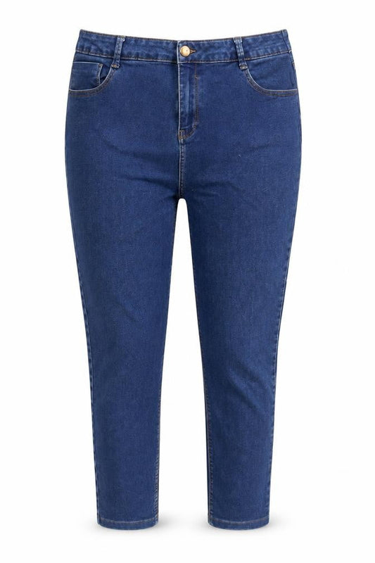 Alexa Womens Blue Cotton Blend Skinny Jeans Size 32 in L25.5 in Regular Zip