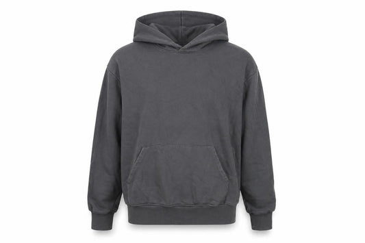 ASOS Mens Grey Cotton Pullover Hoodie Size M - Pockets