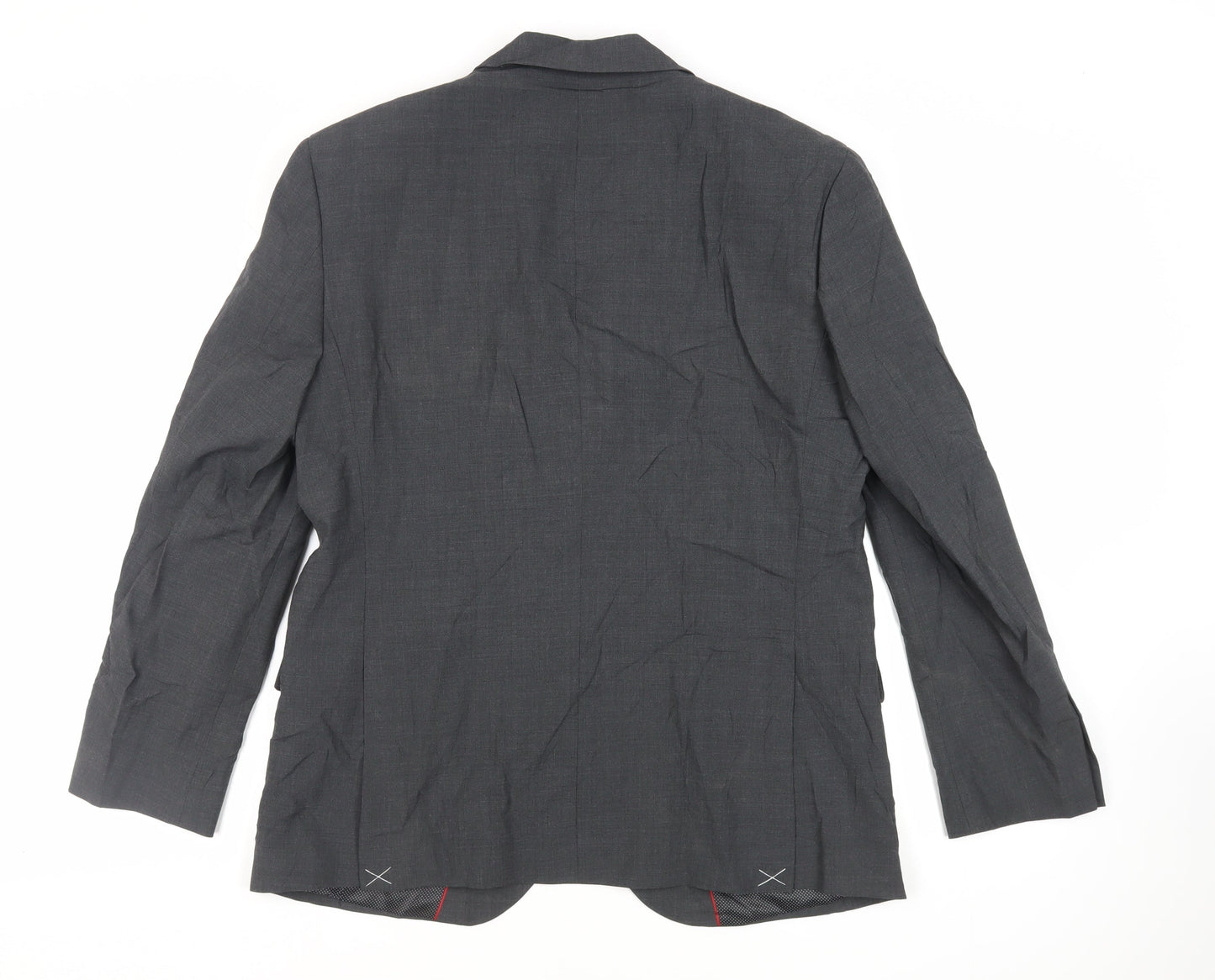 Marks and Spencer Mens Grey Wool Jacket Suit Jacket Size 40 Regular