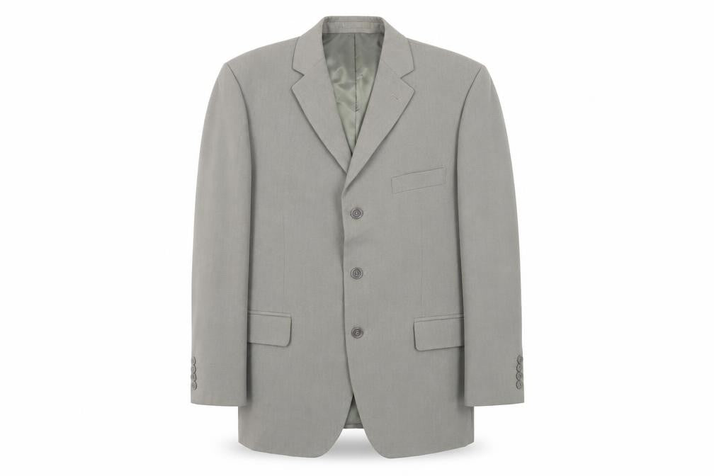 BHS Mens Beige Polyester Jacket Blazer Size 42 Regular