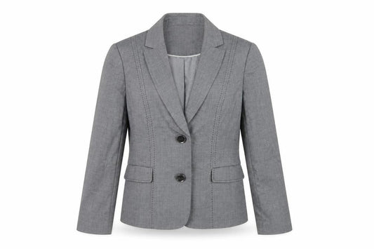 Debenhams Womens Grey Jacket Blazer Size 14 Button