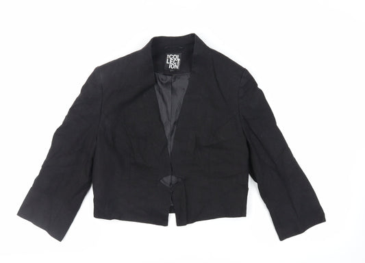 Debenhams Womens Black Jacket Size 14 - Open