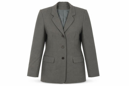 Richards Womens Green Jacket Blazer Size 14 Button