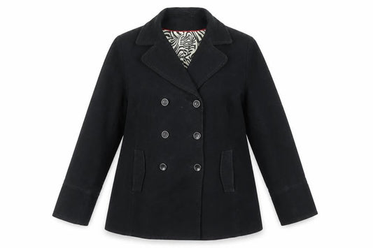 Per Una Womens Black Jacket Size 18 Button