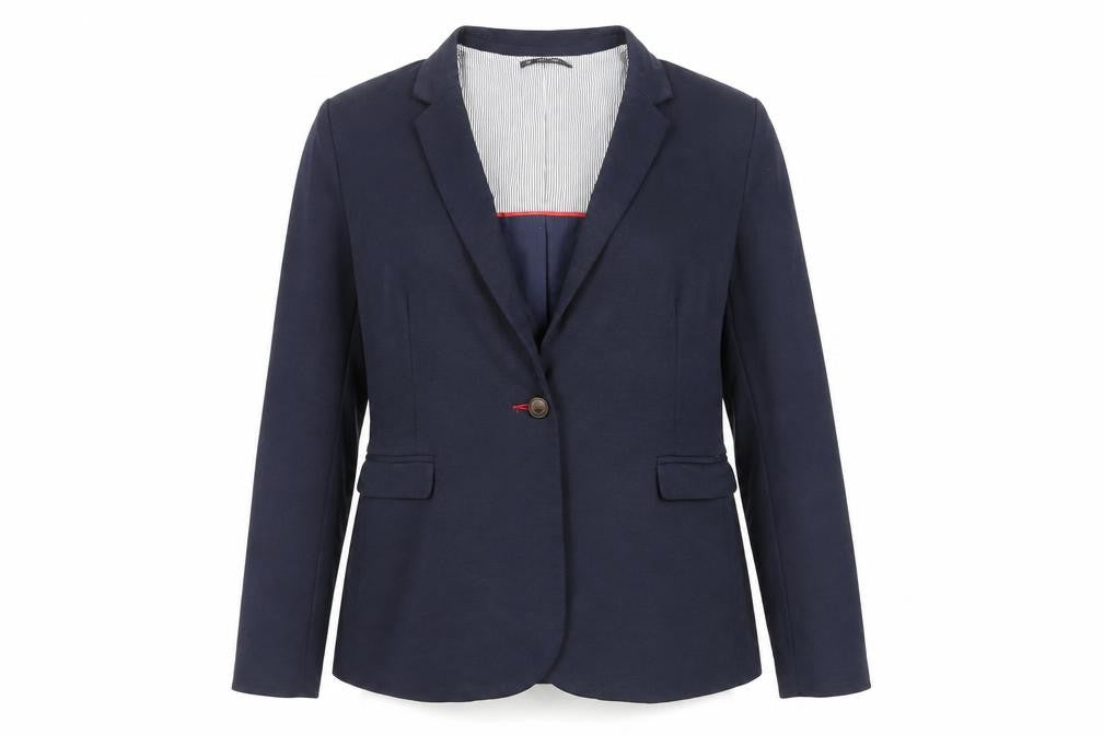 Dunnes Stores Womens Blue Jacket Blazer Size 18 Button