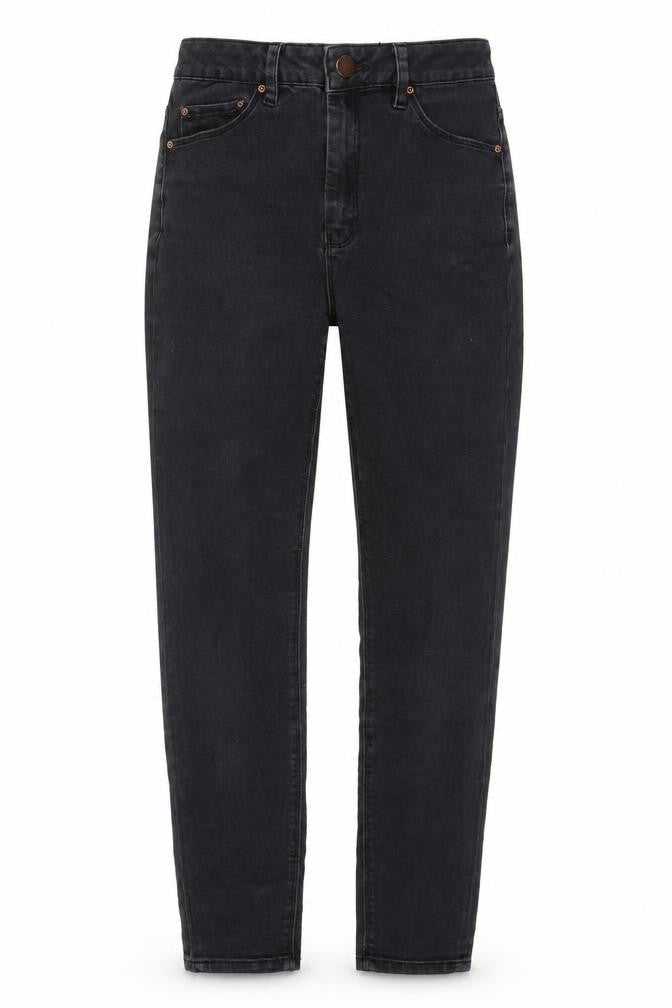 ASOS Womens Grey Cotton Skinny Jeans Size 28 in L32 in Regular Zip
