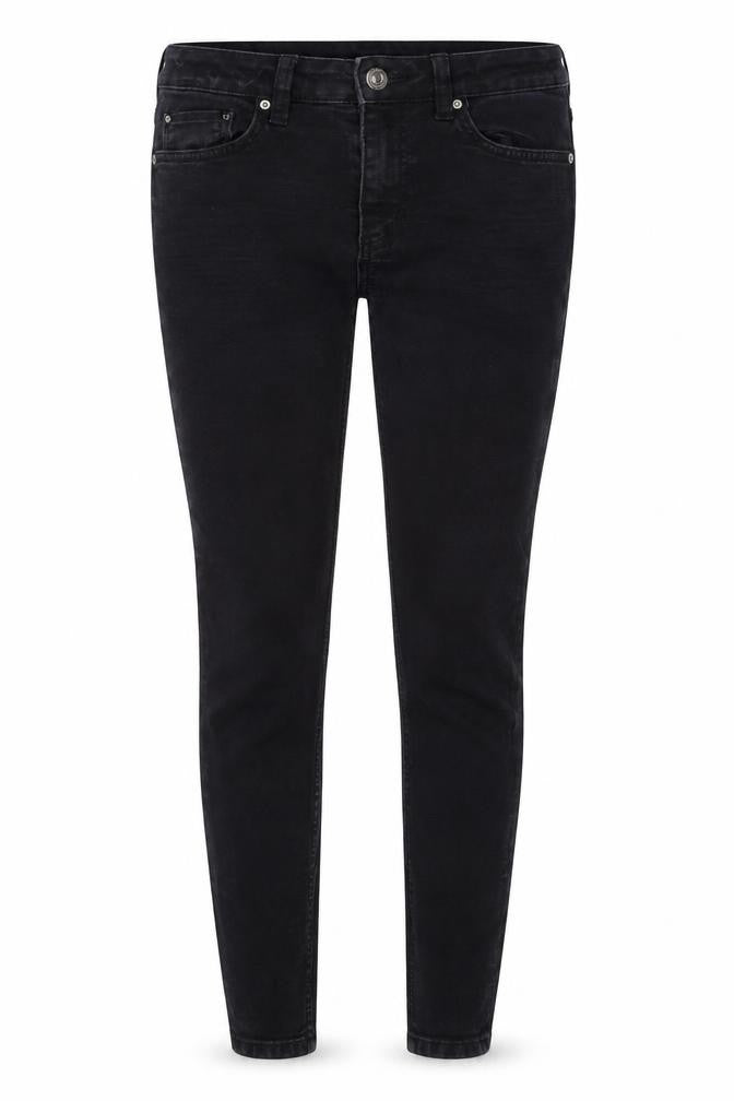 Marks & Spencer Womens Blue Cotton Skinny Jeans Size 10 L27 in Regular Zip