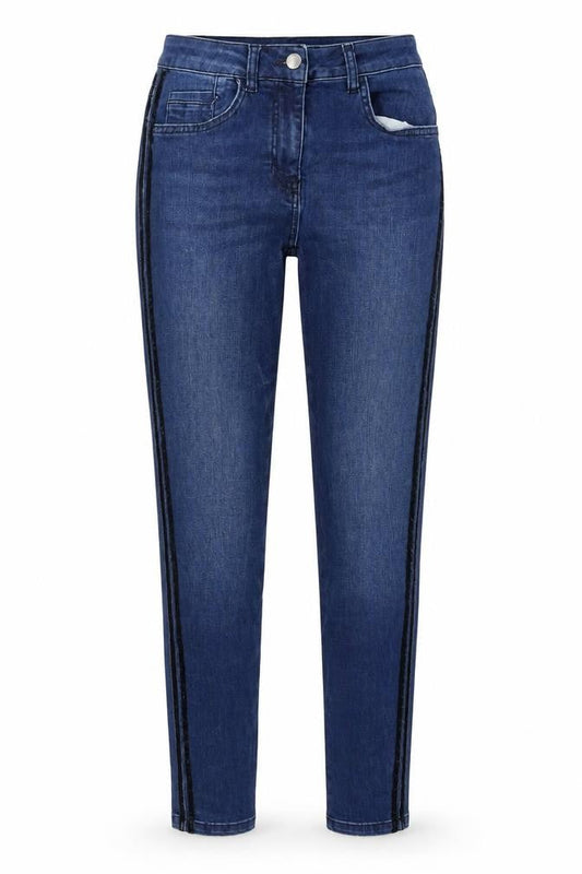 Khost Womens Blue Cotton Skinny Jeans Size 8 L27 in Regular Zip