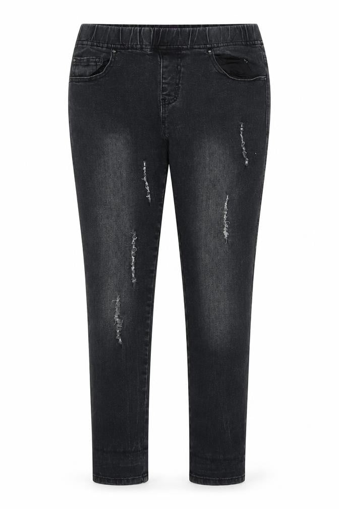 Voir Jeans Womens Grey Cotton Jegging Jeans Size L L28 in Regular