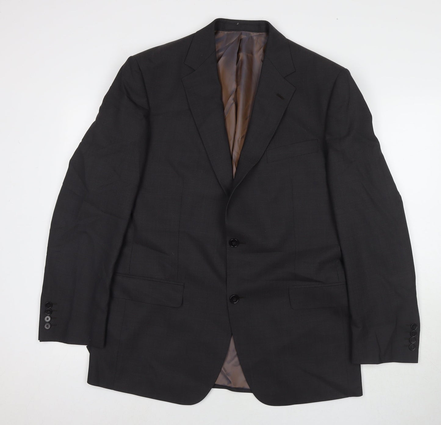 Marks and Spencer Mens Grey Wool Jacket Suit Jacket Size 40 Regular