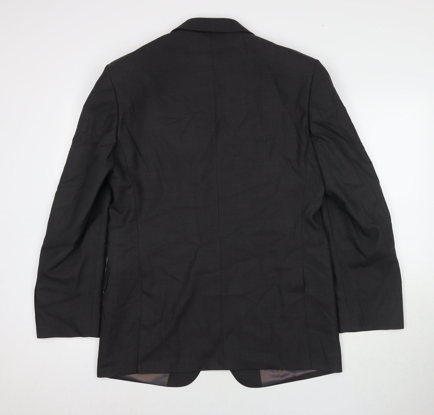 Marks and Spencer Mens Grey Wool Jacket Suit Jacket Size 40 Regular