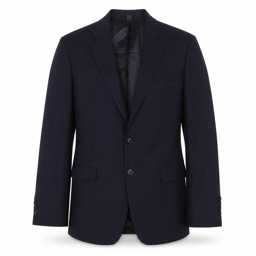 Marks & Spencer Mens Blue Polyester Jacket Suit Jacket Size 40 Regular