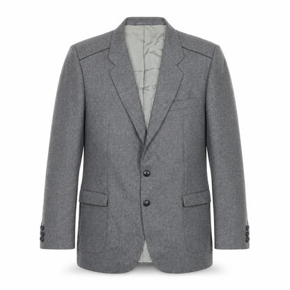 Hugo James Mens Grey Polyester Jacket Suit Jacket Size 44 Regular