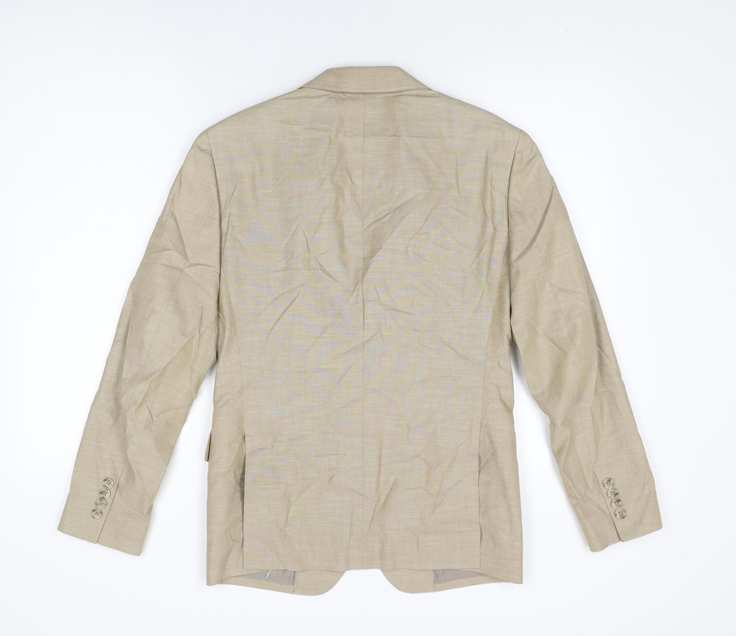 Bonobos Mens Beige Cotton Jacket Suit Jacket Size 36 Regular