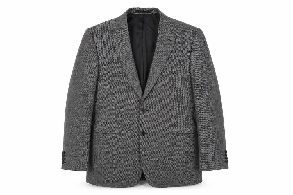 Marks & Spencer Mens Grey Wool Jacket Suit Jacket Size 42 Regular