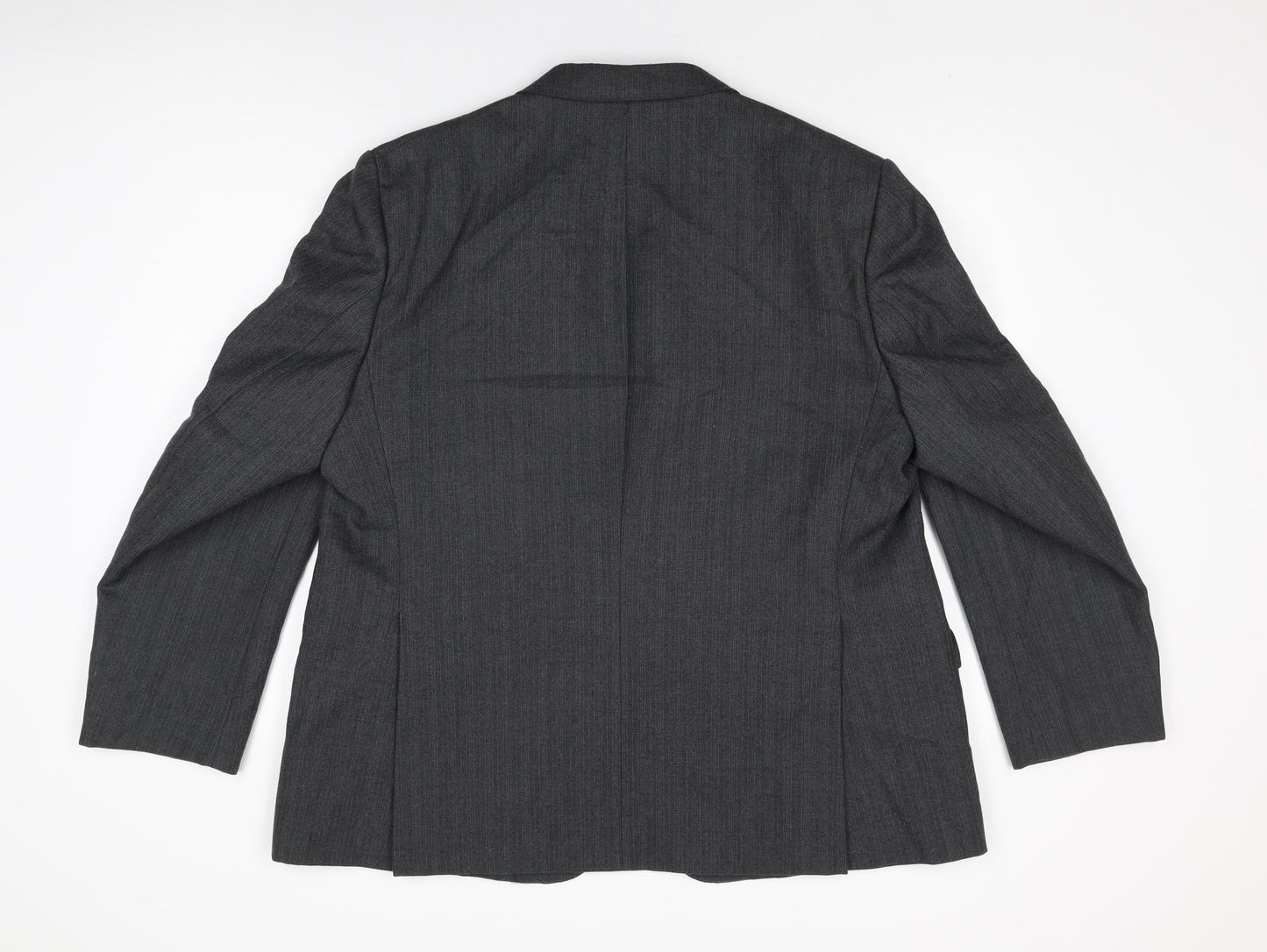 Canda Mens Grey Wool Jacket Suit Jacket Size 48 Regular