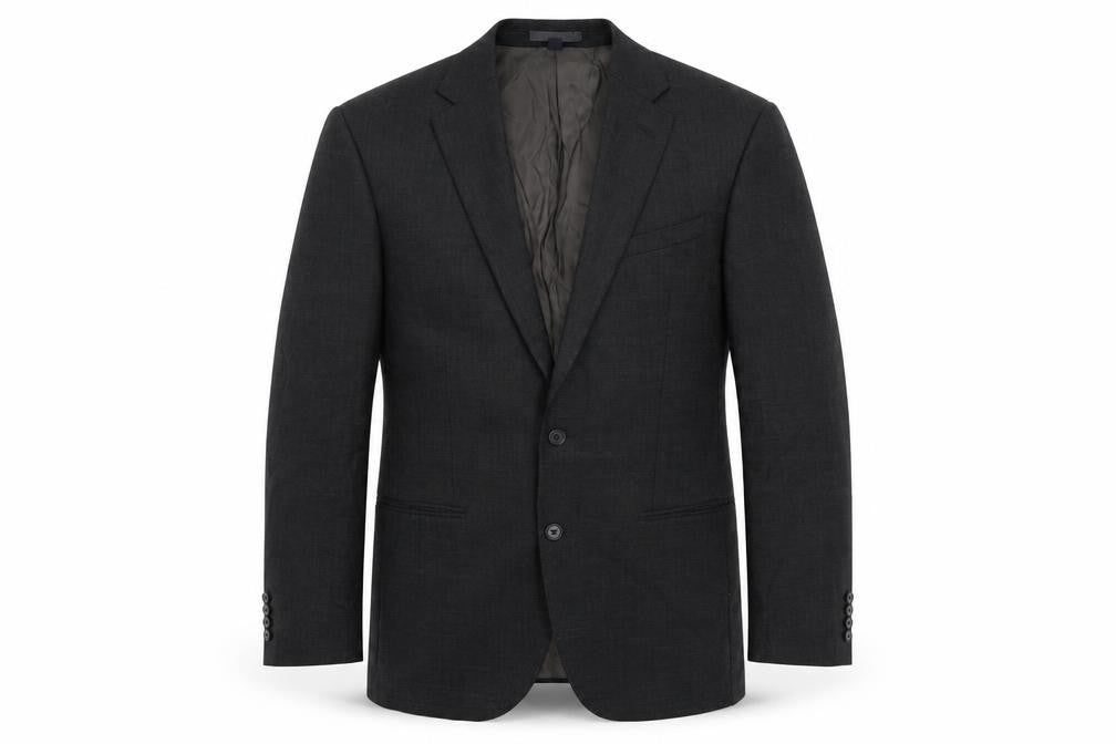Marks & Spencer Mens Black Wool Jacket Suit Jacket Size 40 Regular