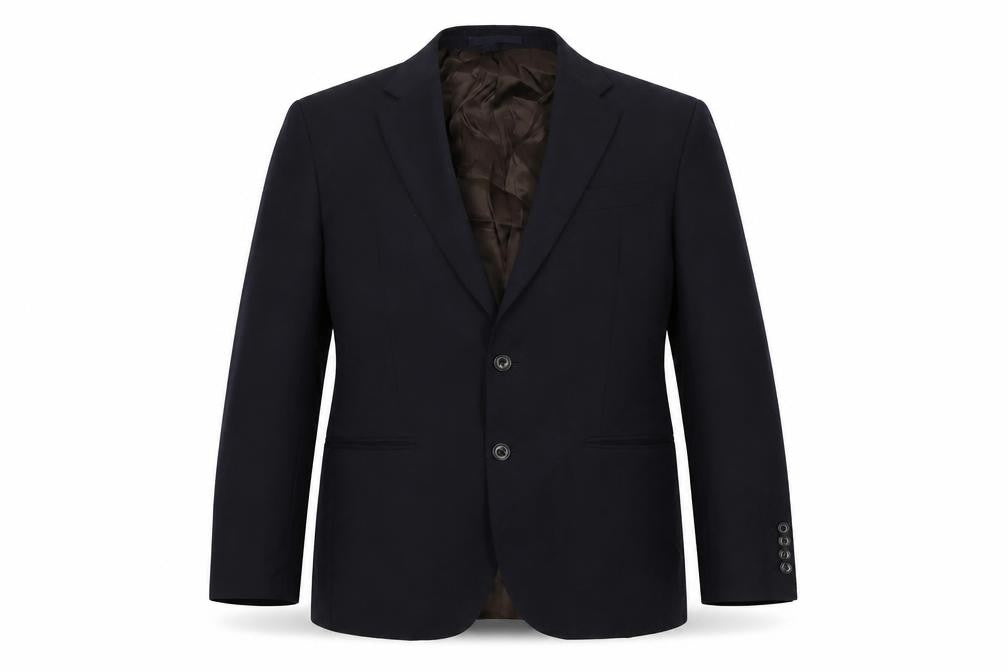 Marks & Spencer Mens Blue Wool Jacket Suit Jacket Size 40 Regular