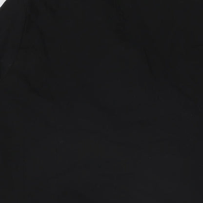 Internacionale Womens Black Jacket Blazer Size 12