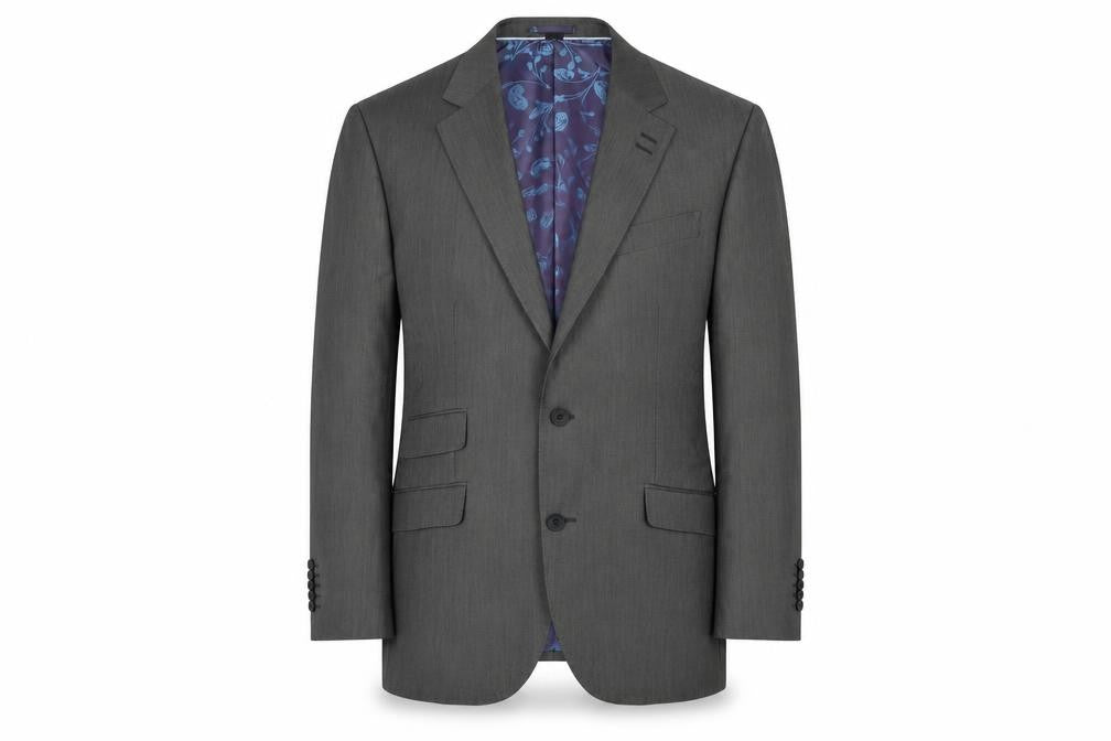 Jacamo Mens Grey Polyester Jacket Suit Jacket Size 40 Regular
