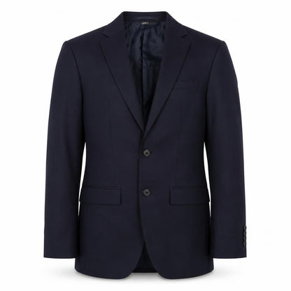 Marks & Spencer Mens Blue Polyester Jacket Suit Jacket Size 34 Regular
