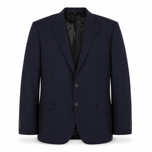 Autograph Mens Blue Wool Jacket Blazer Size 44 Regular