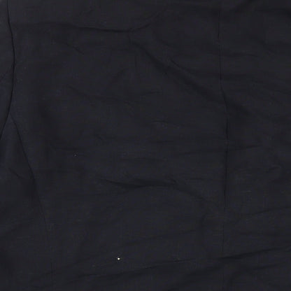 Fellini Mens Blue Linen Jacket Blazer Size 42 Regular