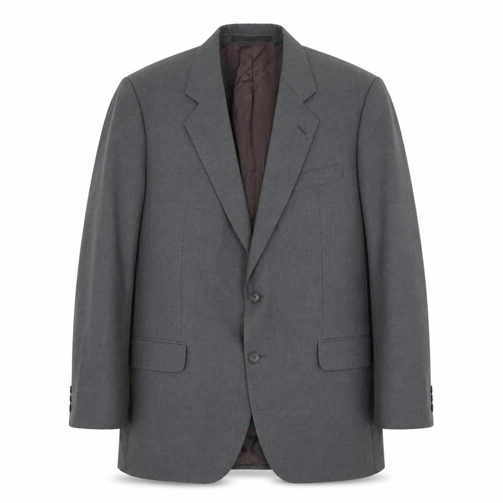 The Covent Garden Collection Mens Grey Polyester Jacket Blazer Size 44 Regular
