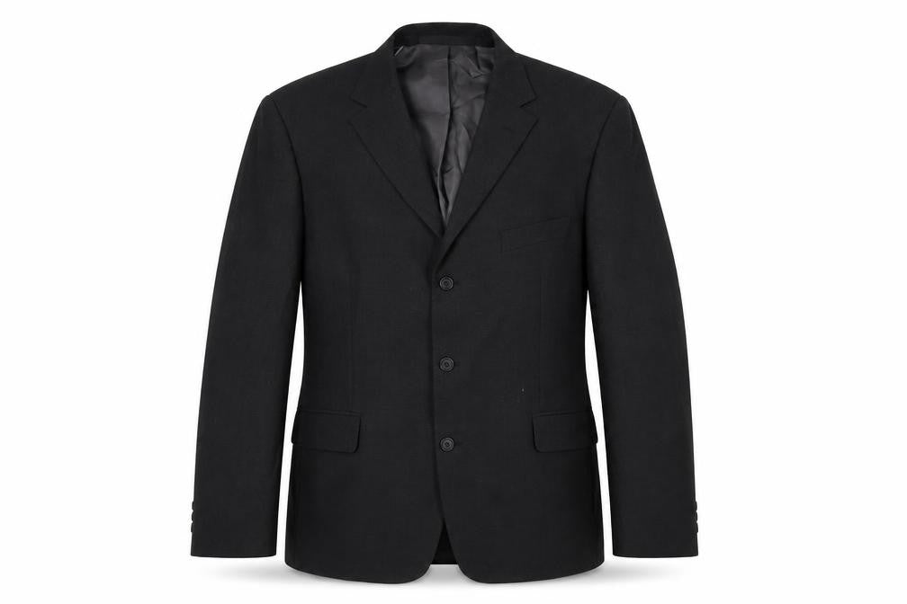 Marks & Spencer Mens Grey Polyester Jacket Blazer Size 44 Regular