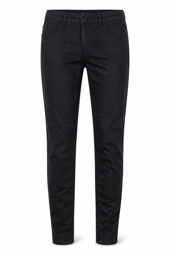 H&M Womens Black Cotton Skinny Jeans Size 10 L32 in Regular Zip