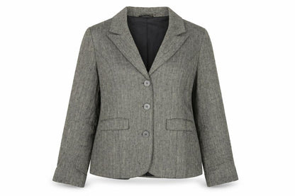 Per Una Womens Beige Jacket Size 12 Button