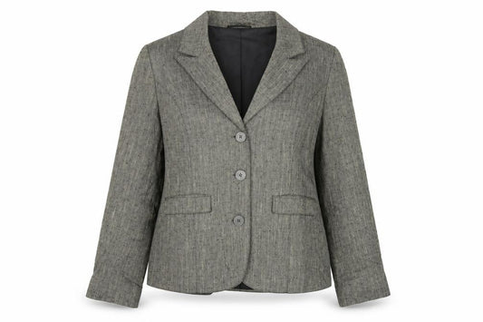 Per Una Womens Beige Jacket Size 12 Button