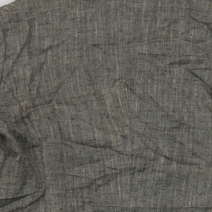 Per Una Womens Beige Jacket Size 12 Button