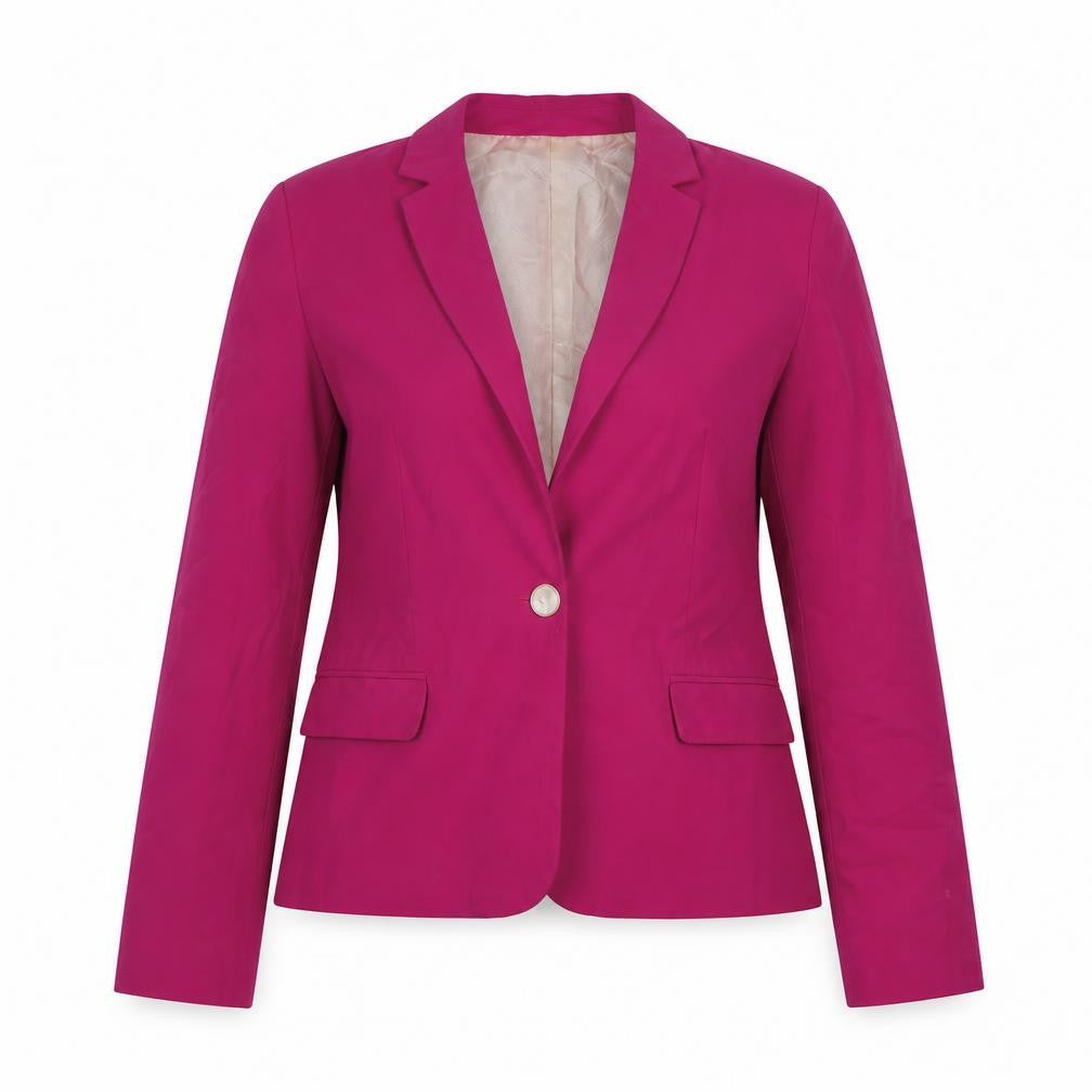 Zara Womens Pink Jacket Size S Button
