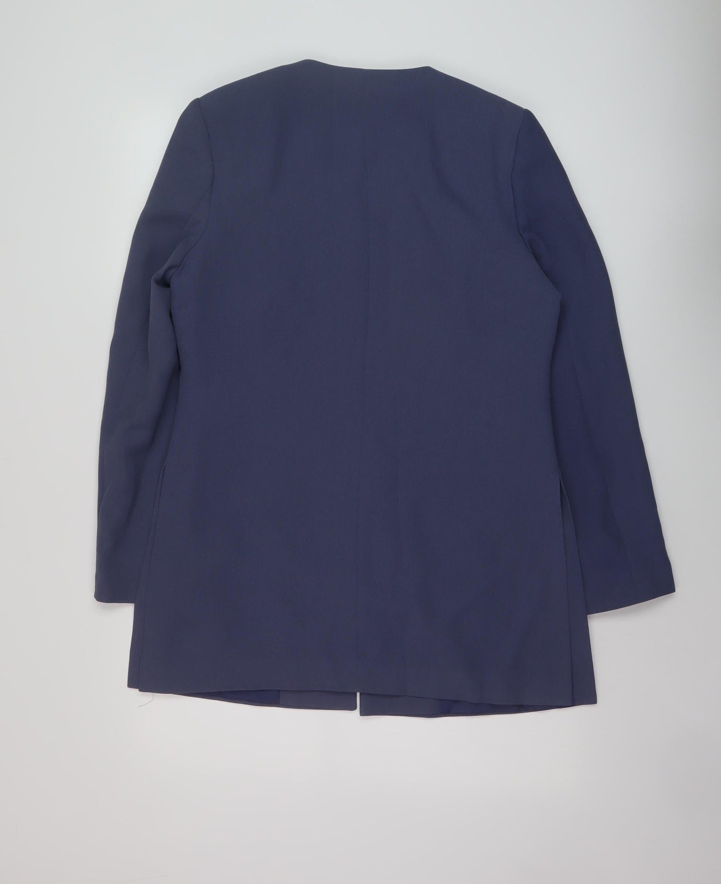 Marks and Spencer Womens Blue Jacket Size 12 Button