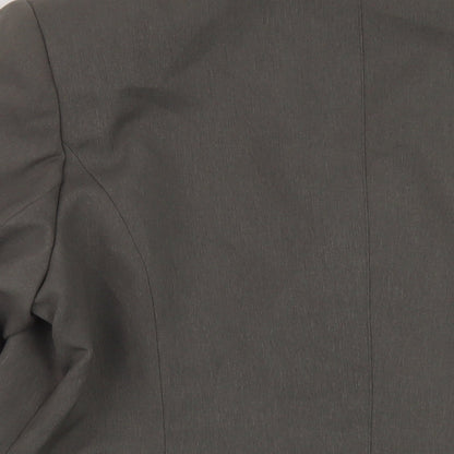 EWM Womens Beige Jacket Size 18 Button