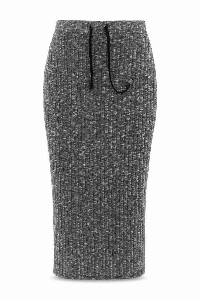 Sundar Bay Womens Grey Polyester Straight & Pencil Skirt Size S