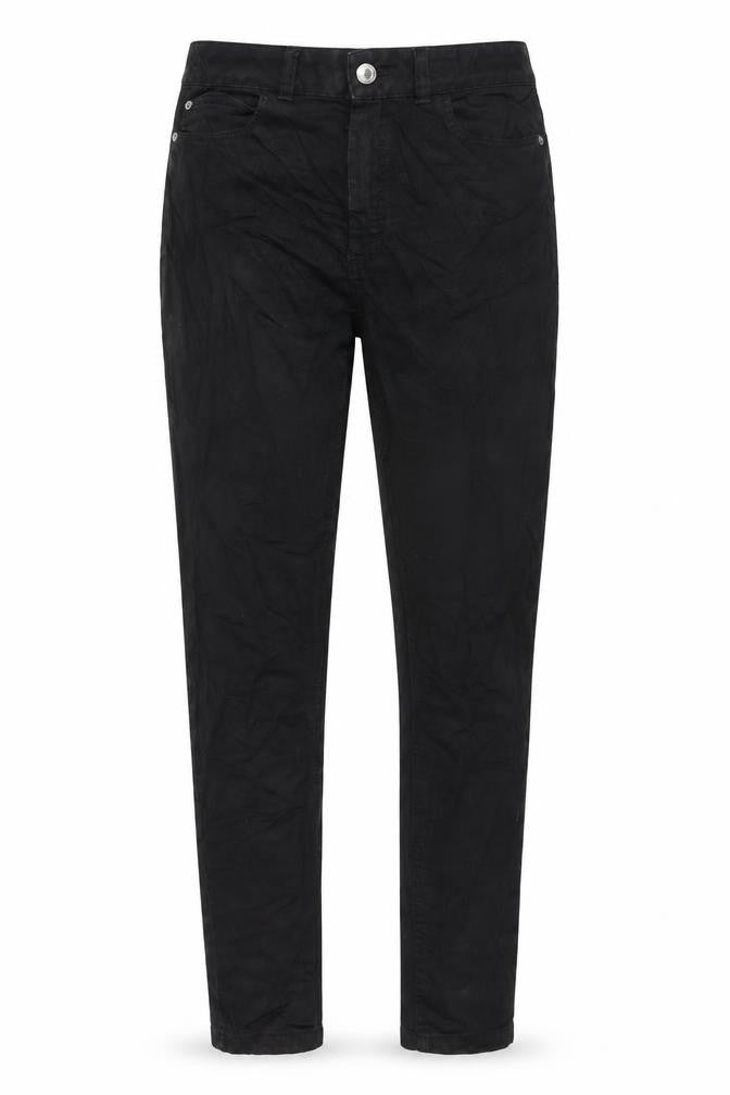 Marks & Spencer Womens Black Cotton Skinny Jeans Size 8 L29 in Regular Zip