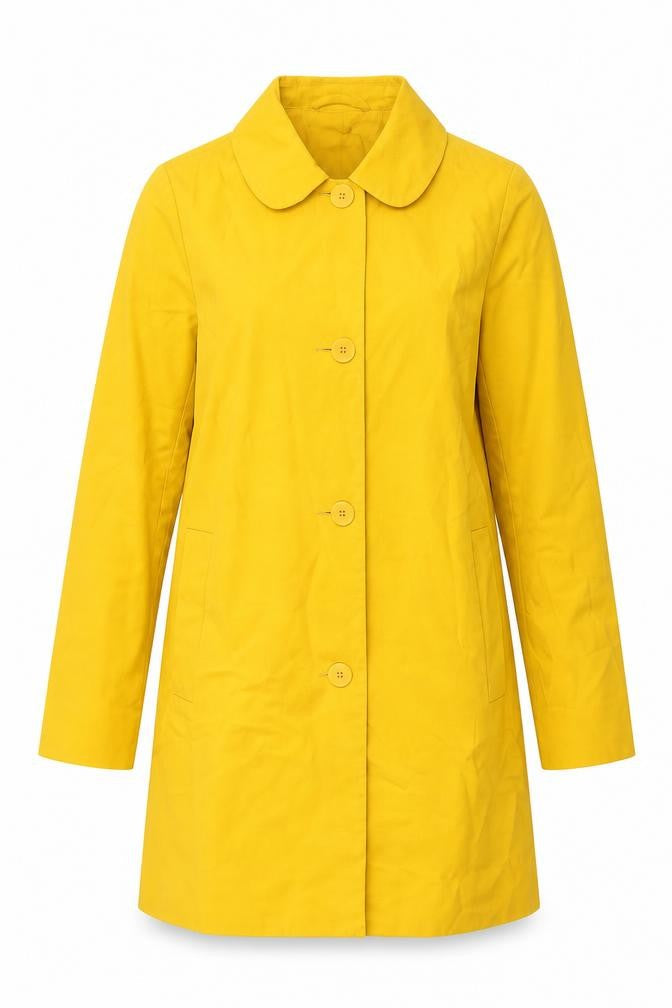 COS Womens Yellow Jacket Size 8 Button