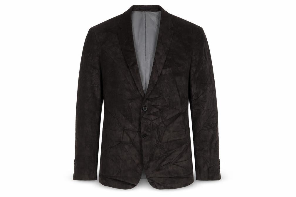 Peter Werth Mens Brown Polyester Jacket Suit Jacket Size 42 Regular - Inside pockets